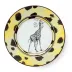 Savanna Dinner Plate #4 Giraffe 10.25 in Rd