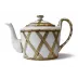 Vannerie Gold Teapot