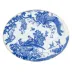 Aves Blue Oval Dish S/S (13.5in/34.5cm)