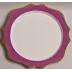 Anna's Palette Purple Orchid Charger