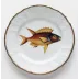 Antique Fish Red/Yellow Salad Plate 7.5 in Rd