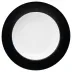 Seychelles Black Rim Soup Plate