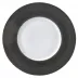 Galileum Graphite Dessert Plate Large Rim (Special Order)