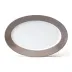 Seychelles Taupe Oval Platter