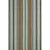 Blue Heron Stripe Woven Cotton Rug 2' x 3'