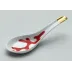 Cristobal Red Chinese Spoon 5.5118 x 1.88976 in.