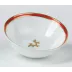 Cristobal Red Chinese Soja Cup/Dish Round 2.7 in.