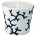 Cristobal Coral Candle Pot Round 3.34645" in a gift box
