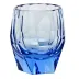 Cubism Tumbler Aquamarine Lead-Free Crystal, Cut 220 Ml