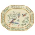 Ch'ing Garden Octagonal Platter 13"