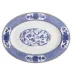 Imperial Blue Oval Platter 15"
