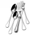Lyrique Silverplated 5 Pc Setting (Table Knife, Table Fork, Dessert/Salad Fork, Dessert/Soup Spoon, Tea Spoon)