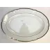 Colette Platinum Oval Platter Small 14"