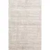 Cut Stripe Ivory Hand Knotted Viscose/Wool Rug 10' x 14'