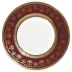 Eugenie Red American Dinner Plate Round 10.6 in.