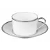 Fontainebleau Platinum Tea Saucer Extra Rd 6.10235"