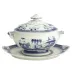 Blue Canton Oval Tureen & Stand