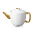 Soie Tressee Gold/Han Gold Teapot 9 x 5.5"/34oz