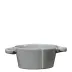 Lastra Gray Small Handled Bowl 5"D, 2.5"H