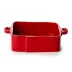 Lastra Red Square Baker 11.5"L, 8.5"W, 3"H