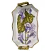 Studio Collection Bluebells Tray With Handles 9.75 in Long 6.25 in Wide