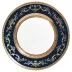 Medicis Blue American Dinner Plate Round 10.6 in.