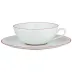 Monceau Red Tea Saucer Extra Rd 6.88975"