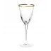 Optical Gold Water Glass 9.5"H, 11 oz