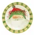 Old St. Nick Dinner Plate - Green Hat 10.75"D