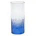 Whisky Set /1 Tumbler For Water Aquamarine Lead-Free Crystal, Cut Pebbles 400 Ml