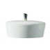 Hommage Covered Sugar Bowl With Metal Knob Diam 4.1 in