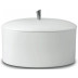 Hommage Checks Oval Soup Tureen Small 7.75589 x 5.61 x 5.39369"