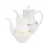 Plumes White/Gold Coffee Pot 120 Cl