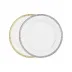 Plumes White/Gold Deep Platter 31.5 Cm 55 Cl