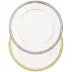 Plumes White/Platinum Dinner Plate 26 Cm