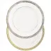 Plumes White/Platinum Rim Soup Plate 23.5 Cm 17 Cl