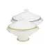 Plumes White/Gold Soup Tureen 25.5 Cm 200 Cl