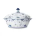 Blue Fluted Half Lace Covered Tureen 2.25Qt