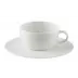 Magic Flute White Saucer Low 6 in (Special Order)