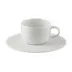 Magic Flute White AD Saucer 4 1/2 in (Special Order)