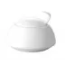 TAC 02 White Sugar Bowl Covered 7 oz