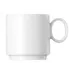 Loft White After Dinner Cup stackable 4 oz