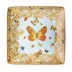 Butterfly Garden Canape Dish 4 3/4 in Square