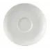 Moon White Saucer High 5 2/3 in