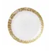 Rufolo Glass Gold Salad Plate 8.5"D