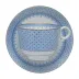 Cornflower Lace Tea Cup & Saucer 2.75"