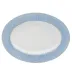 Cornflower Lace Oval Platter 14"