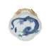 Blue Dragon Shell Dish 8.25"