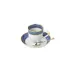 Indigo Wave Demi Cup & Saucer 2.5"