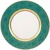 Tolede Gold Turquoise American Dinner Plate Round 10.6 in.